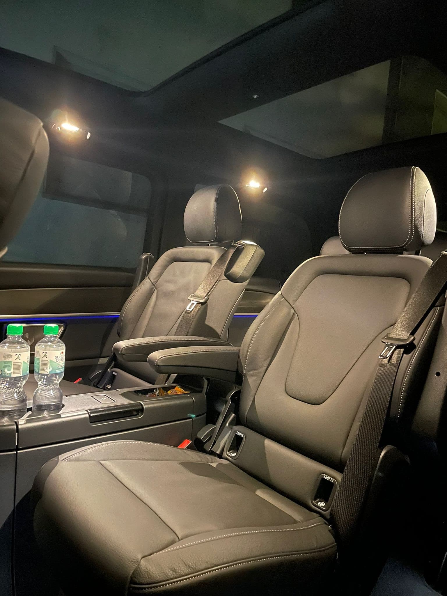 Mercedes-Benz Classe V, interior: FFGR Belgium fleet