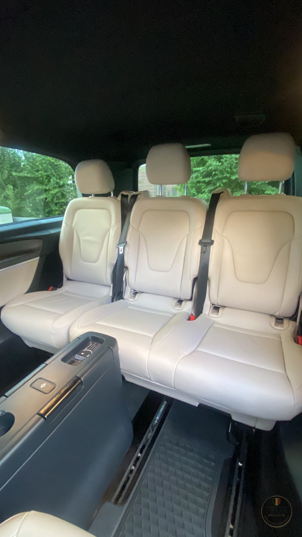 Mercedes-Benz V-Class interior — FFGR Belgium