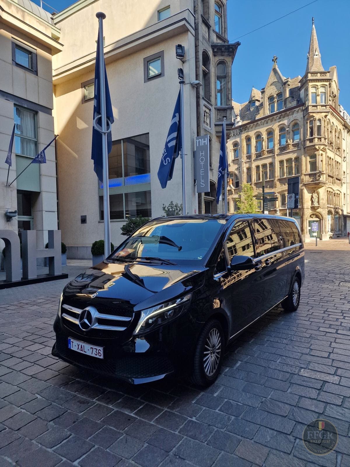 Mercedes-Benz V-Class interior — FFGR Belgium